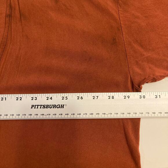 SOLI Cardigan Kimono Duster One-Size~M~L~XL Black Brown/Coral Colorblock Open - Picture 6 of 8